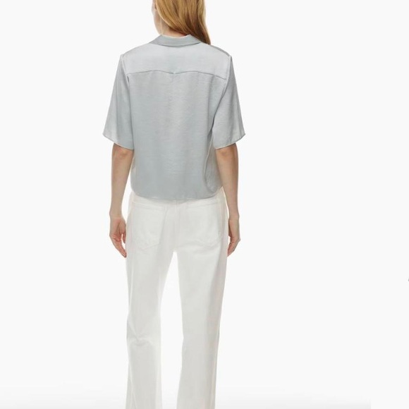 Aritzia Satin Shirt - Picture 5 of 8